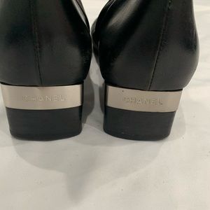 Vintage Chanel boots with CC